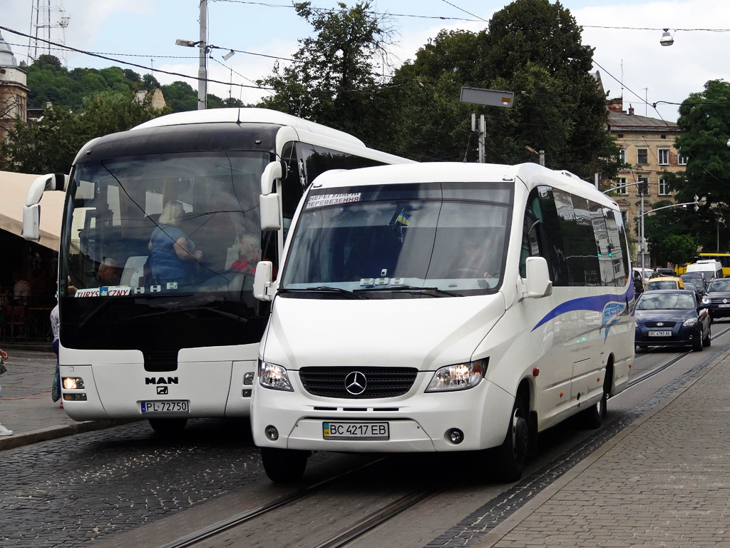 Lviv, Omnibus Trading Sunrider # ВС 4217 ЕВ