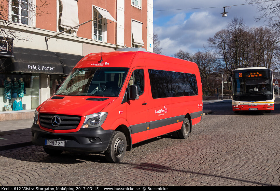Jönköping, Mercedes-Benz Sprinter 516CDI # 612
