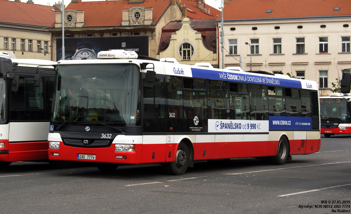 Прага, SOR NB 12 № 3632