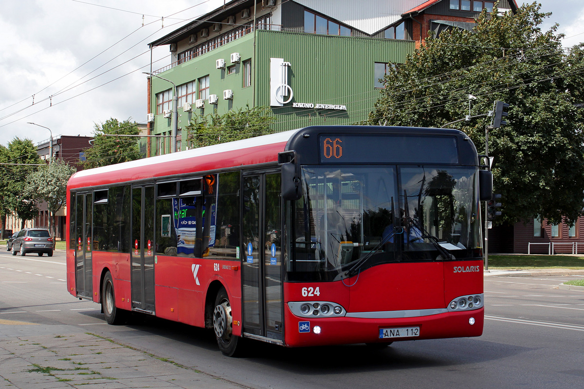 Kaunas, Solaris Urbino II 12 № 624