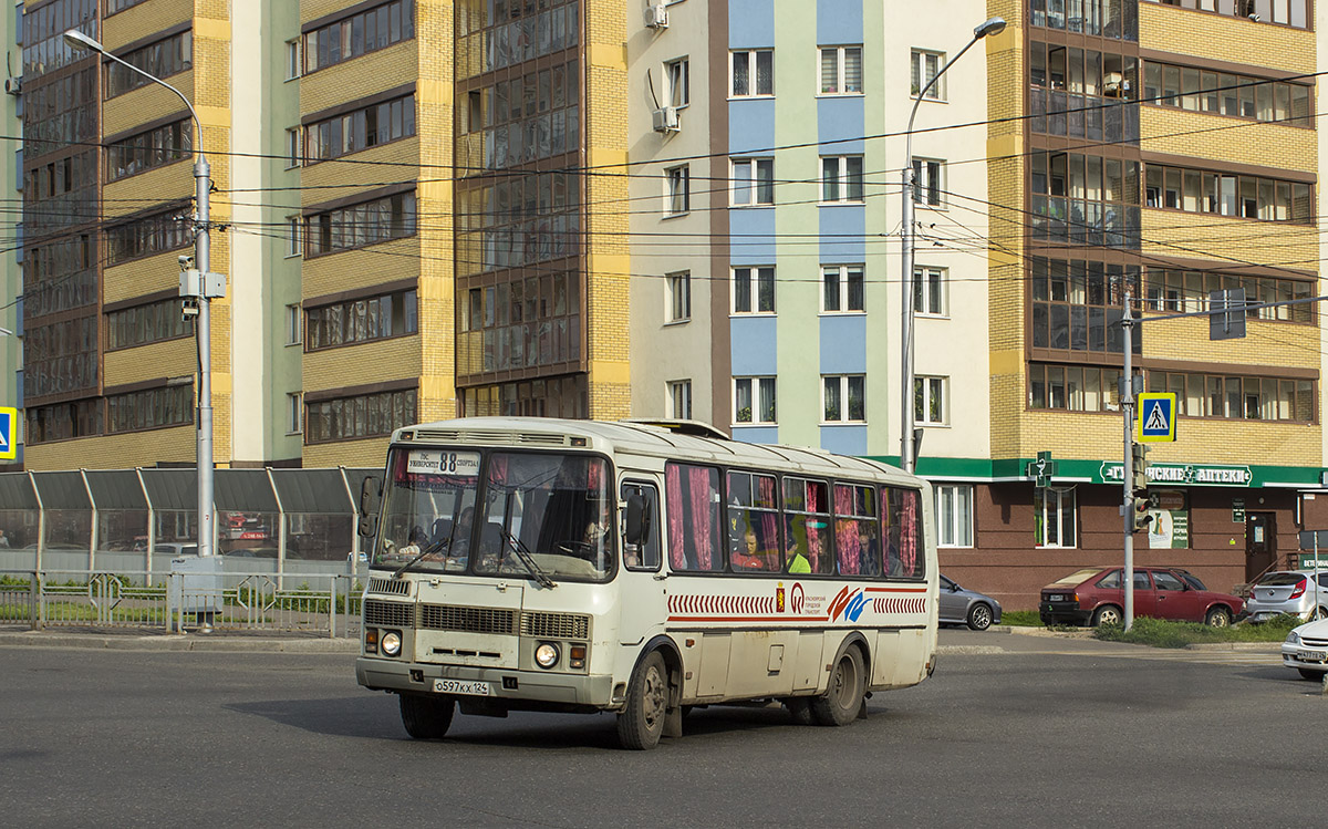 Krasnoyarsk, PAZ-4234 nr. О 597 КХ 124