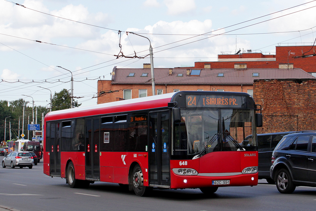 Kaunas, Solaris Urbino II 12 nr. 648