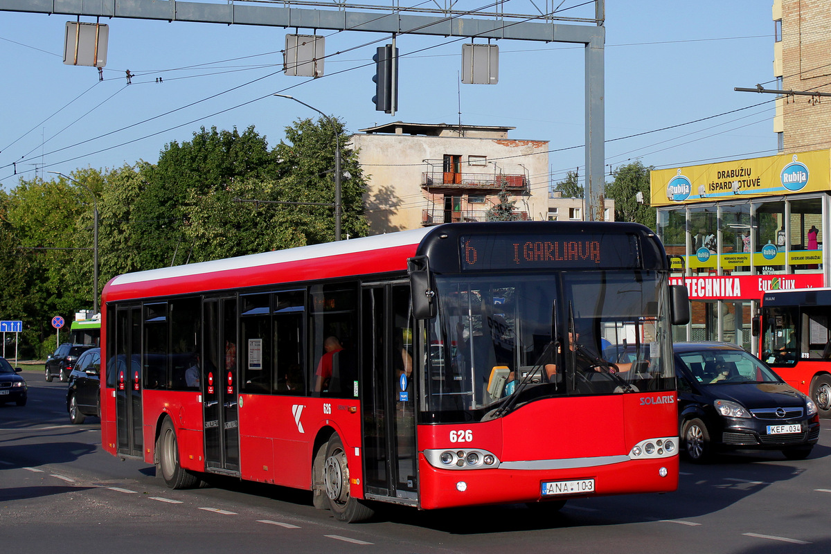 Kaunas, Solaris Urbino II 12 # 626