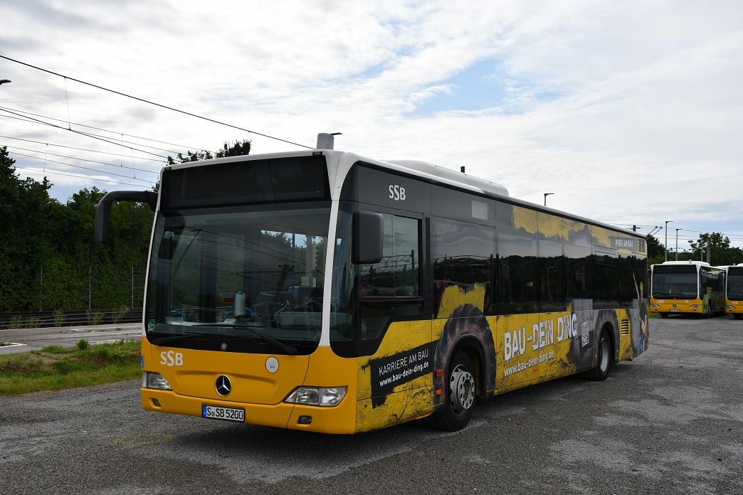 Stuttgart, Mercedes-Benz O530 Citaro Facelift # 5200