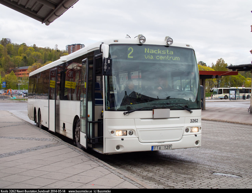 Sundsvall, Volvo 8500LE č. 3262