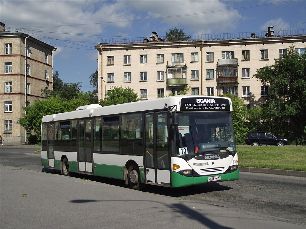 Saint Petersburg, Scania OmniLink CL94UB 4X2LB # 7395