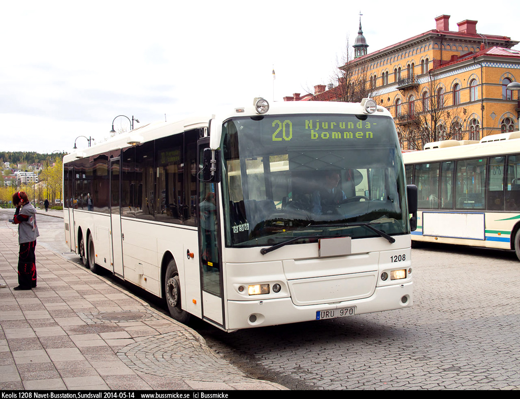 Sundsvall, Volvo 8500LE # 1208