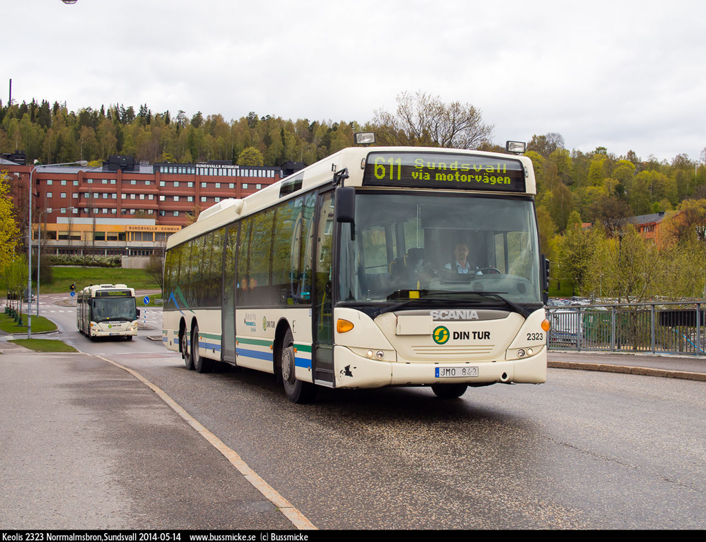 Sundsvall, Scania OmniLink CK310UB 6x2*4LB # 2323