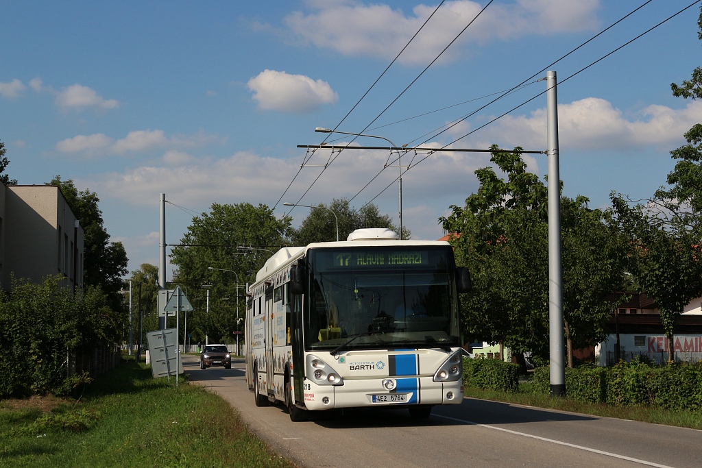Pardubice, Irisbus Citelis 12M CNG №: 218