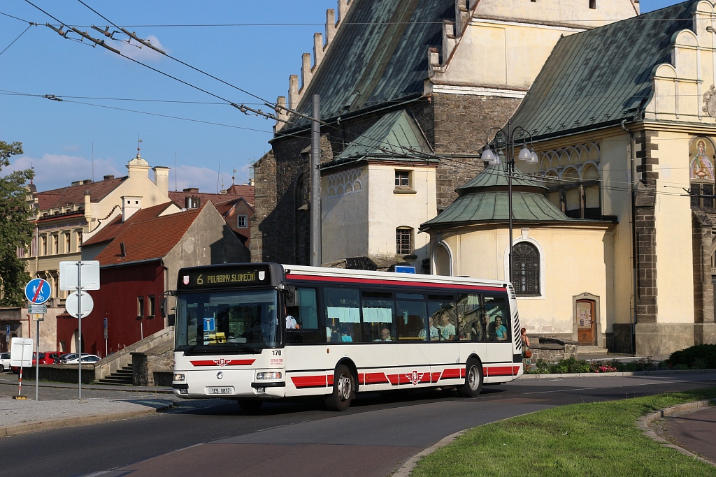 Пардубице, Karosa Citybus 12M.2071 (Irisbus) № 170