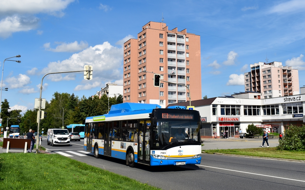 Ostrava, Solaris Urbino III 12 CNG №: 7165