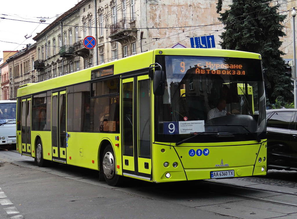 Lviv, MAZ-203.069 č. АА 6360 ТХ
