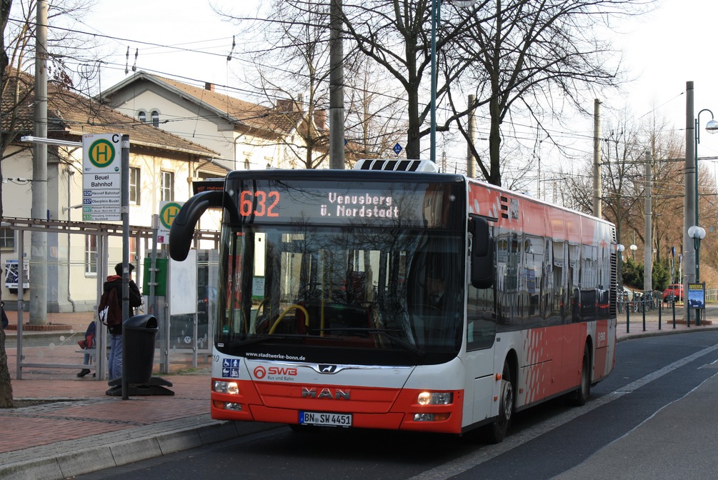 Bonn, MAN A37 Lion's City NL293 # 1710