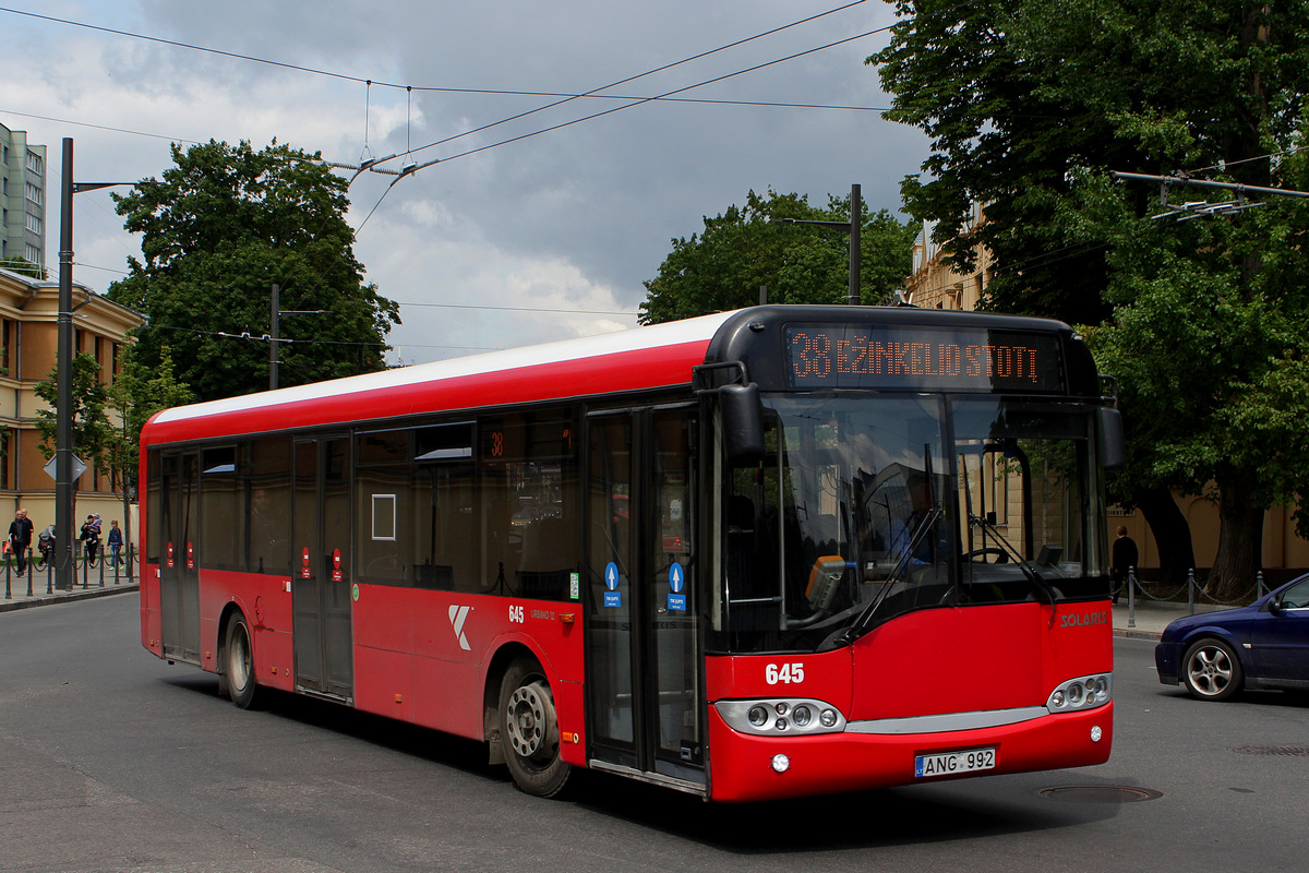 Kaunas, Solaris Urbino II 12 №: 645