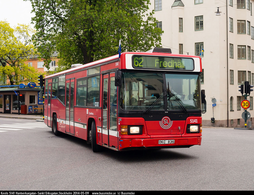 Stockholm, Scania MaxCi # 5141