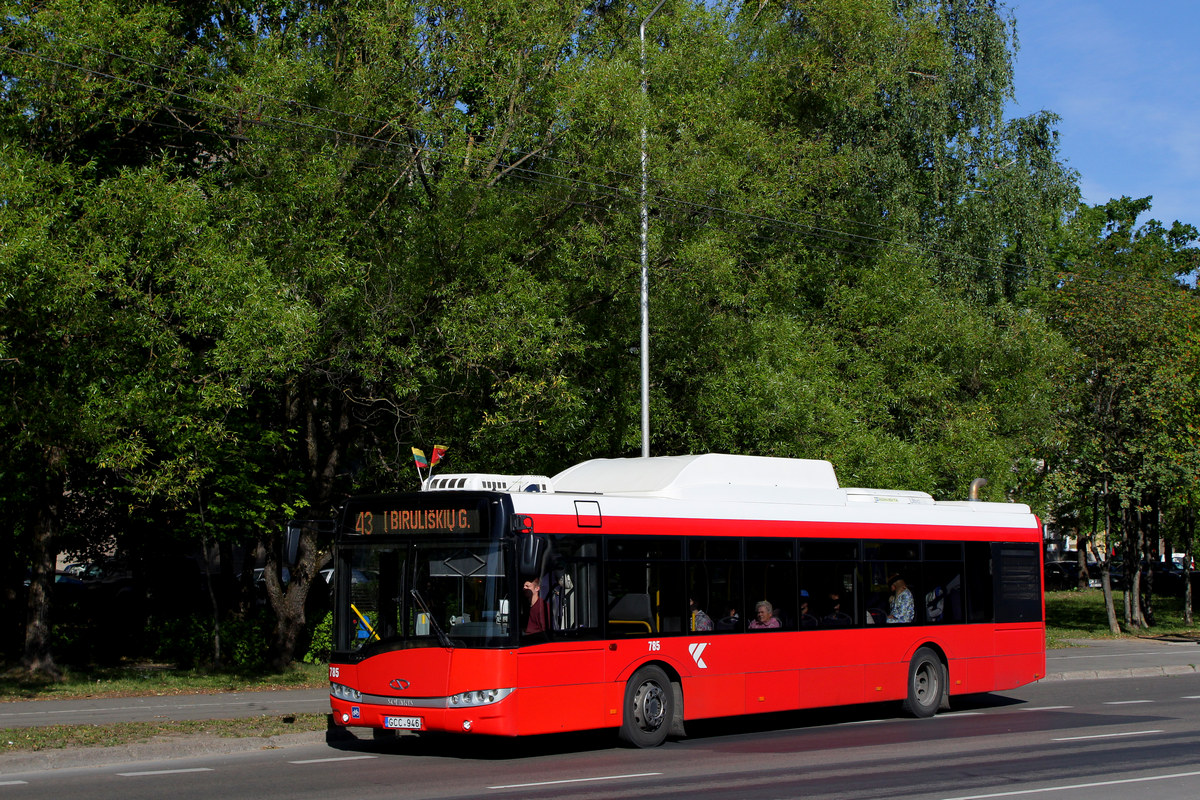 Каунас, Solaris Urbino III 12 CNG № 785