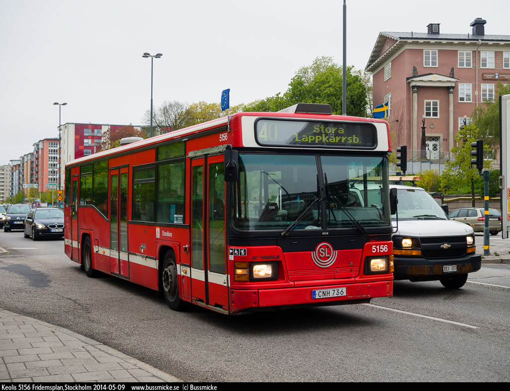 Стокгольм, Scania MaxCi № 5156
