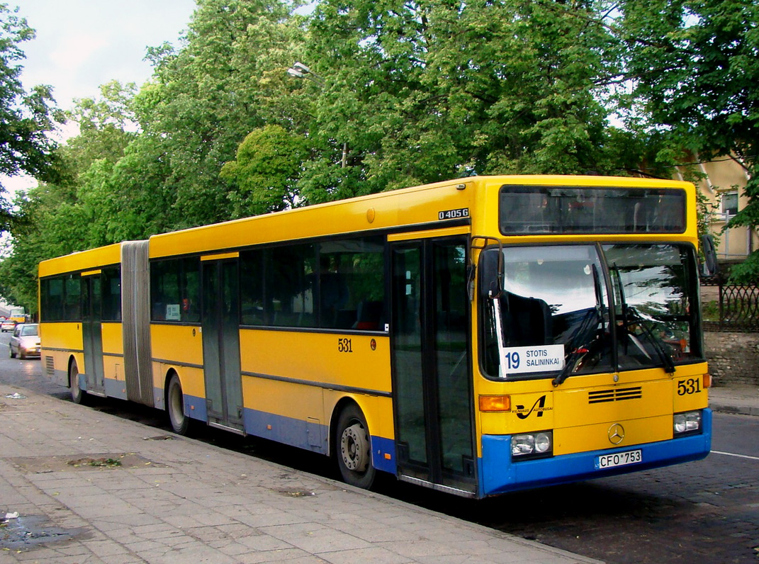 Вильнюс, Mercedes-Benz O405G № 531