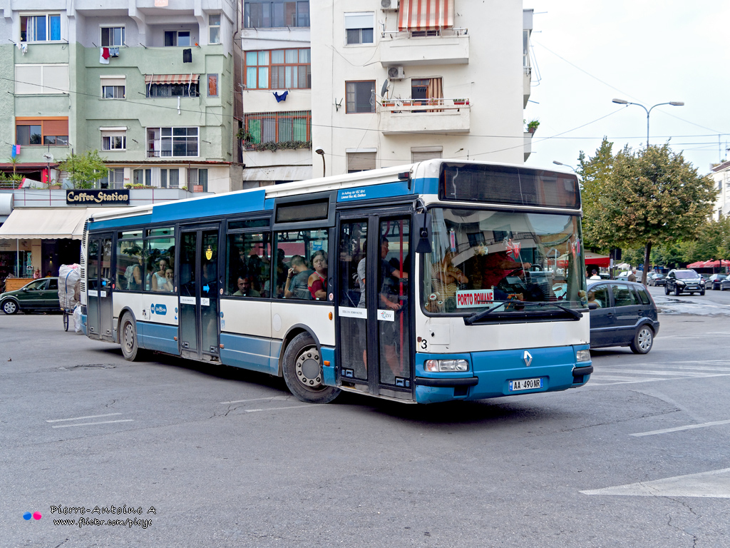 Durrës, Renault Agora S Nr. AA-490NR