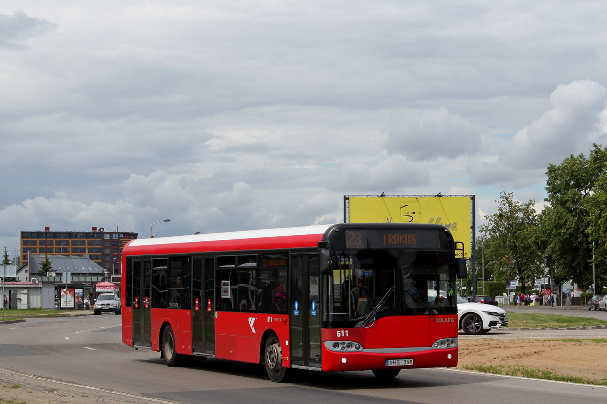 Kaunas, Solaris Urbino II 12 № 611