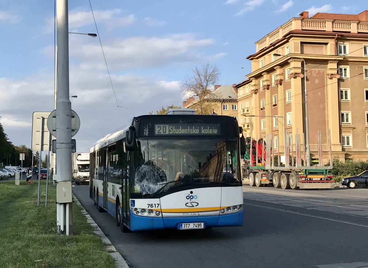 Ostrava, Solaris Urbino III 15 nr. 7617
