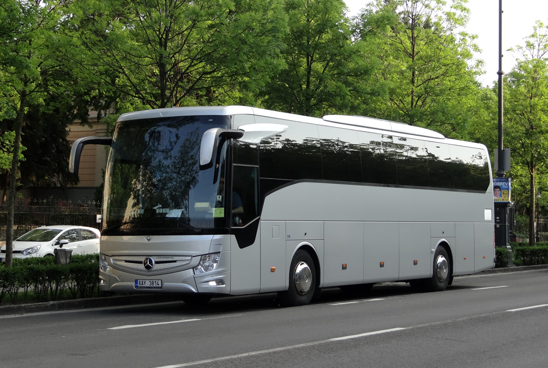 Prague, Mercedes-Benz Tourismo 15RHD-III nr. 6AY 3814