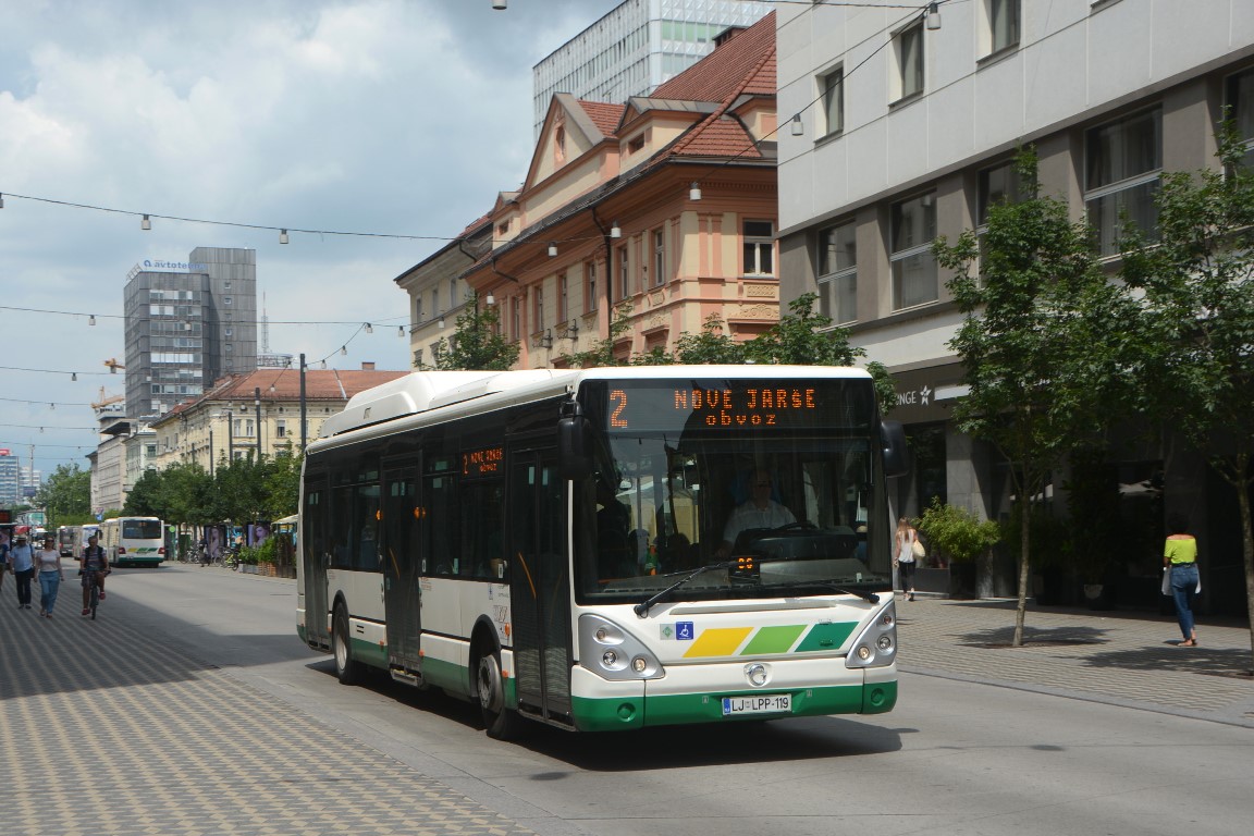 Ljubljana, Irisbus Citelis 12M CNG №: 119
