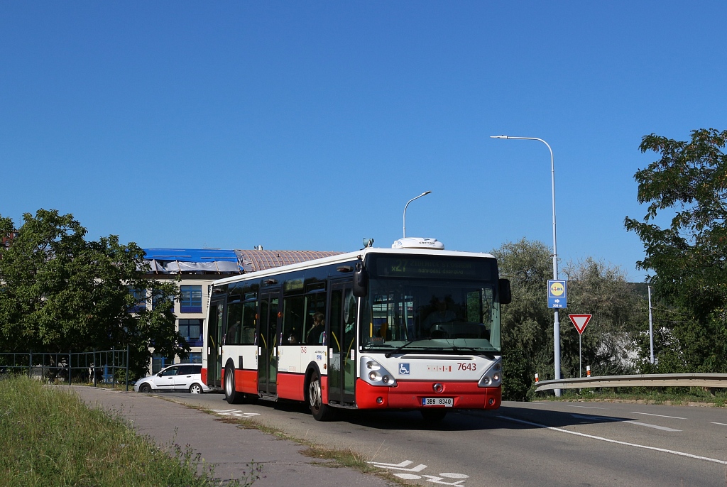 Брно, Irisbus Citelis 12M № 7643