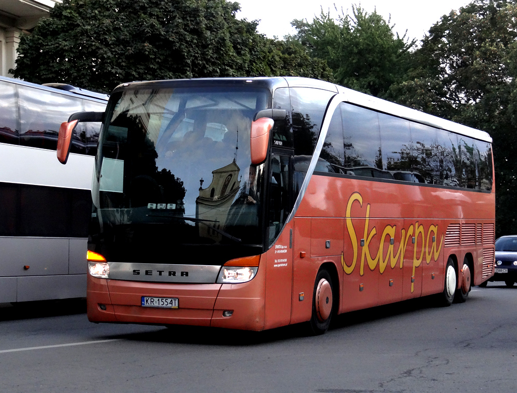 Cracow, Setra S417HDH nr. KR 1554T