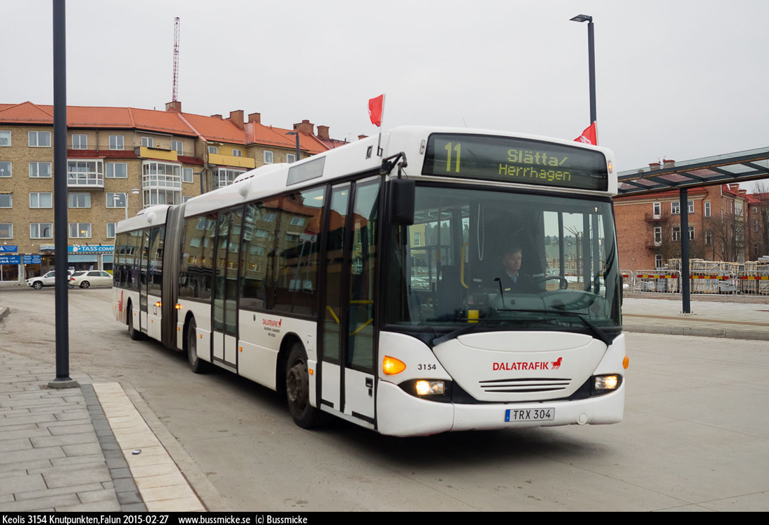 Falun, Scania OmniLink CL94UA 6x2/2LB # 3154