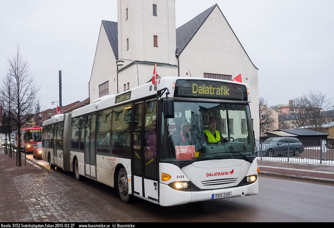 Falun, Scania OmniLink CL94UA 6x2/2LB Nr. 3152