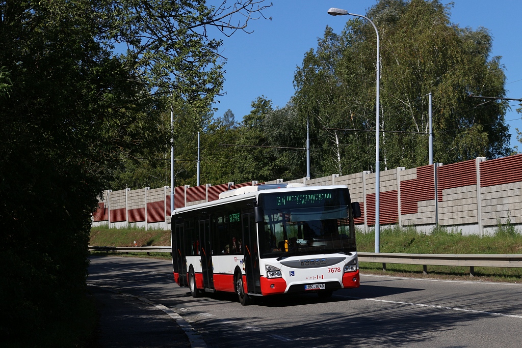 Brno, IVECO Urbanway 12M nr. 7678