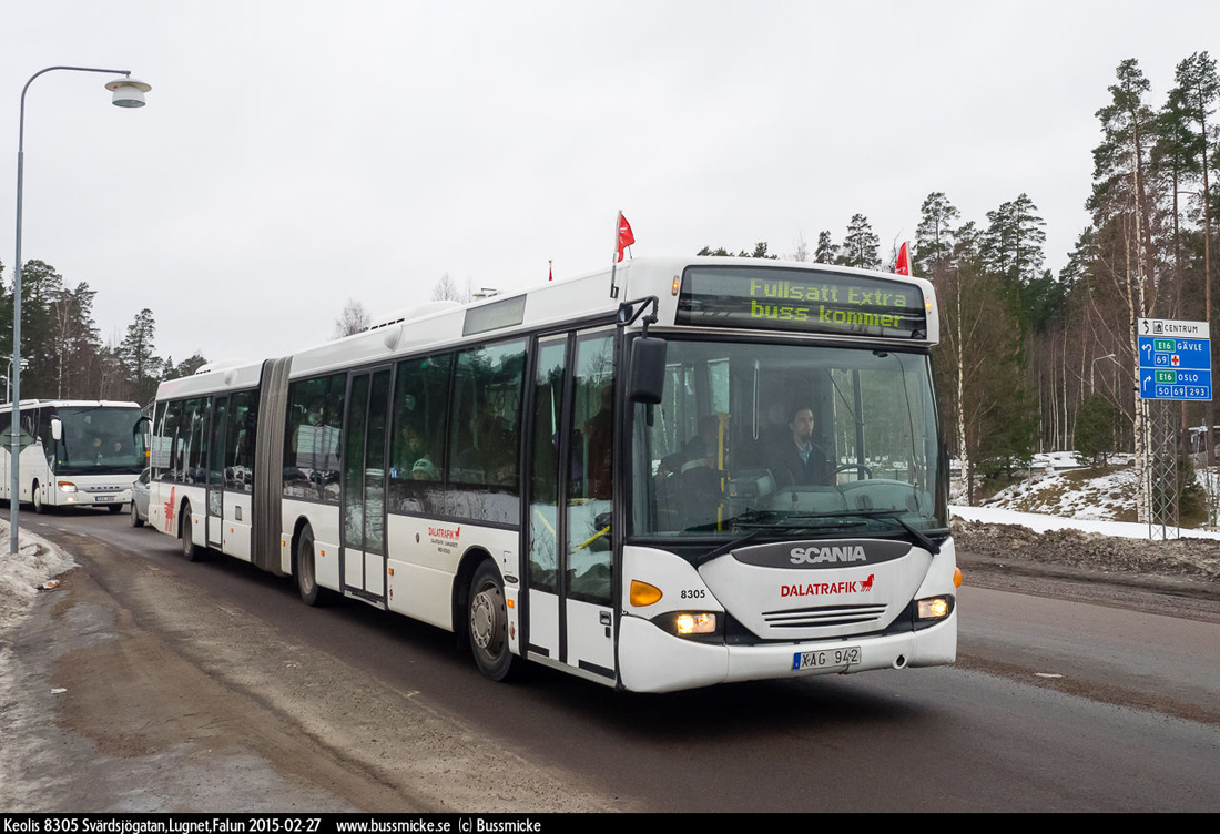 Falun, Scania OmniLink CL94UA 6x2/2LB № 8305
