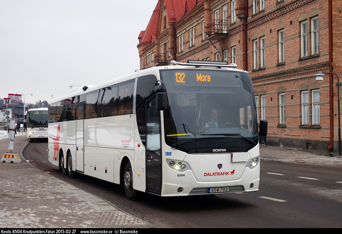 Falun, Scania OmniExpress 340 № 8504