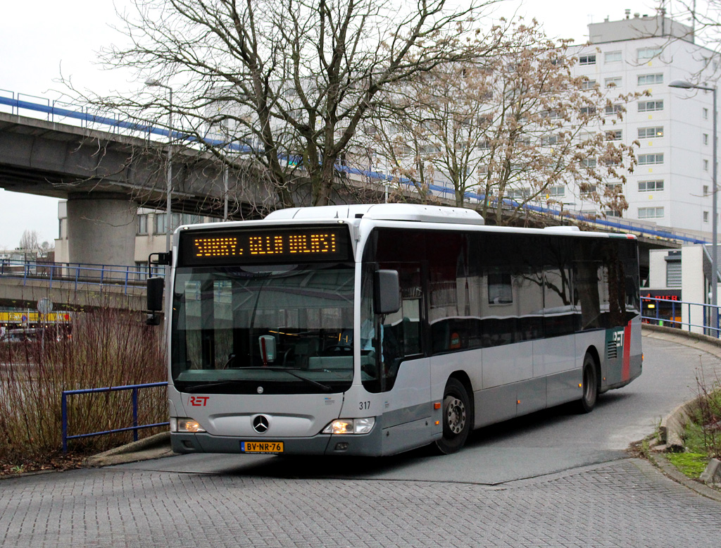 Rotterdam, Mercedes-Benz O530 Citaro Facelift # 317