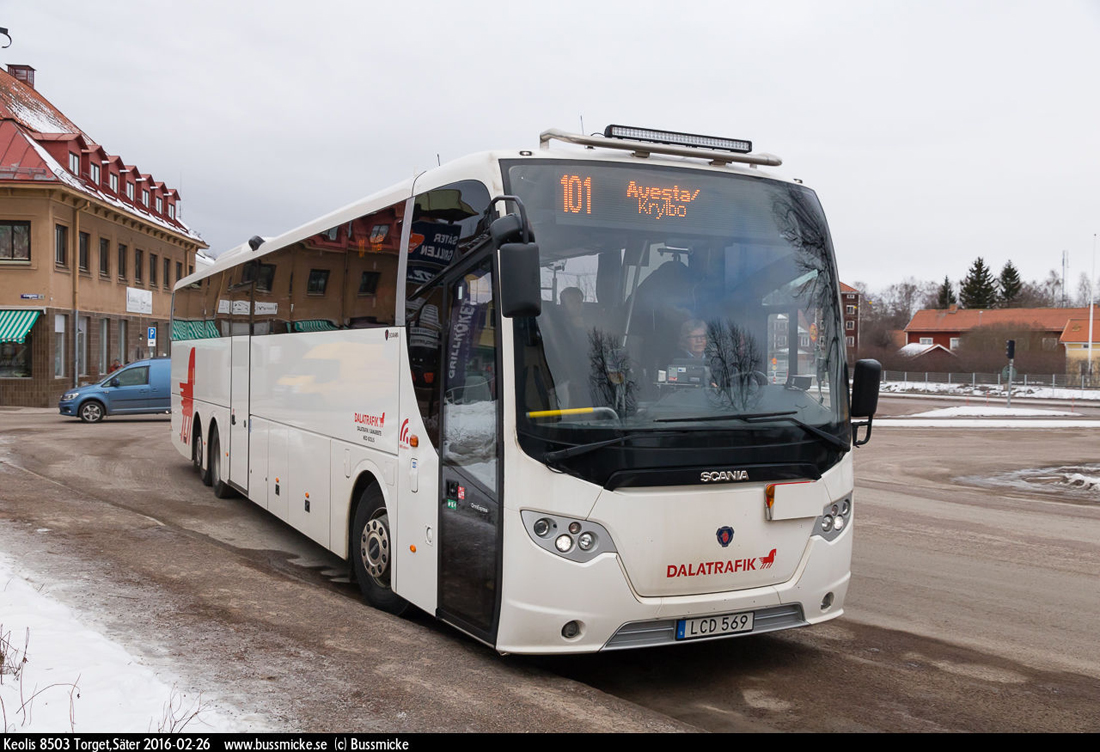 Borlänge, Scania OmniExpress 340 № 8503