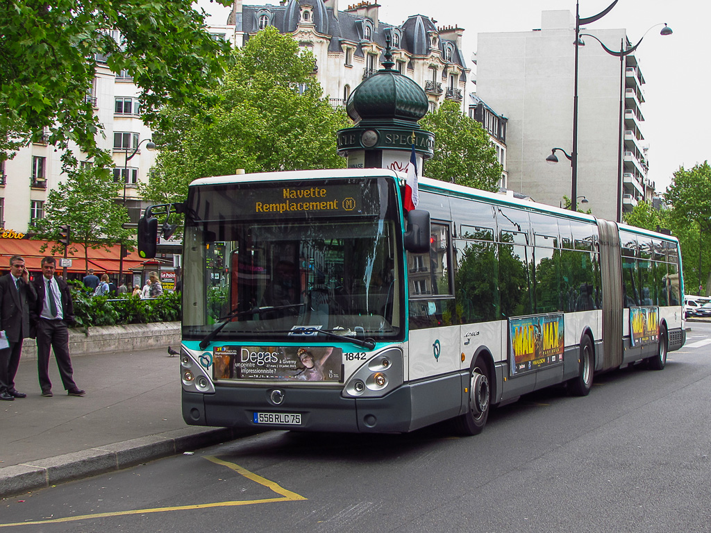 Paris, Irisbus Citelis 18M nr. 1842
