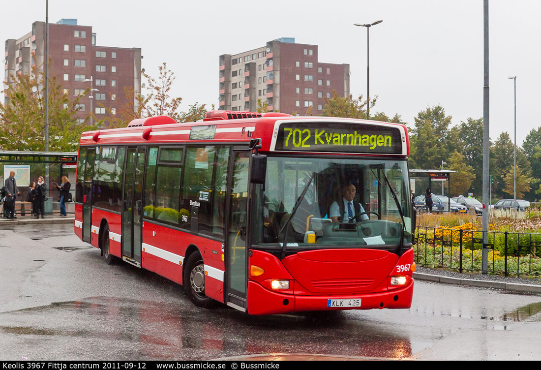 Stockholm, Scania OmniLink CL94UB 4X2LB № 3967
