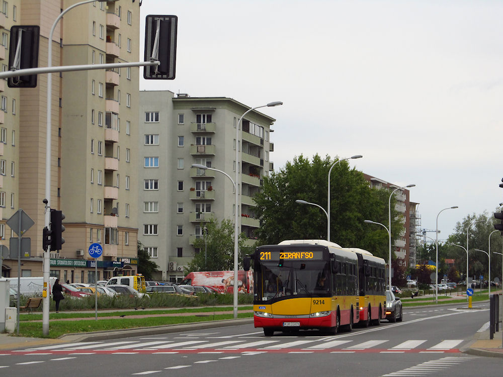 Варшава, Solaris Urbino III 8,9 LE № 9214