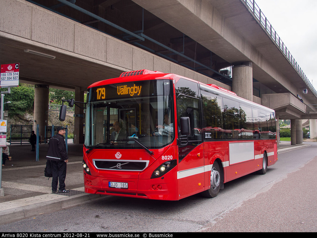 Stockholm, Volvo 8900LE # 8020