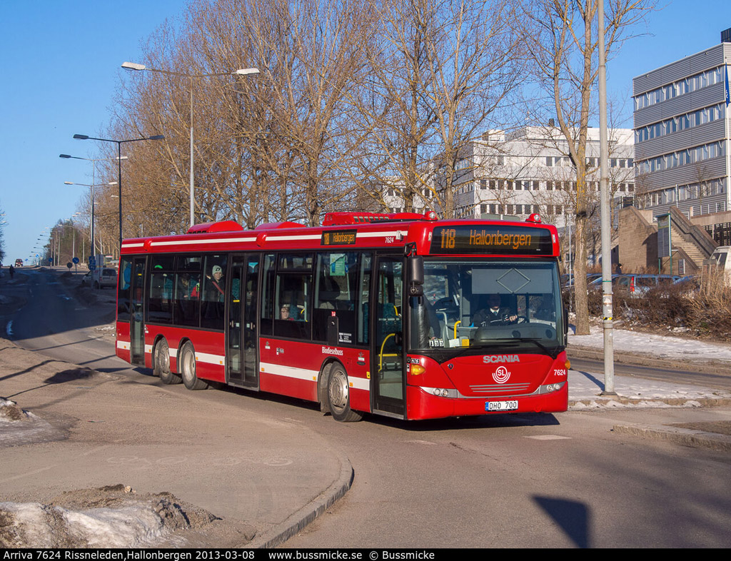 Стокгольм, Scania OmniLink CK280UB 6x2*4LB № 7624