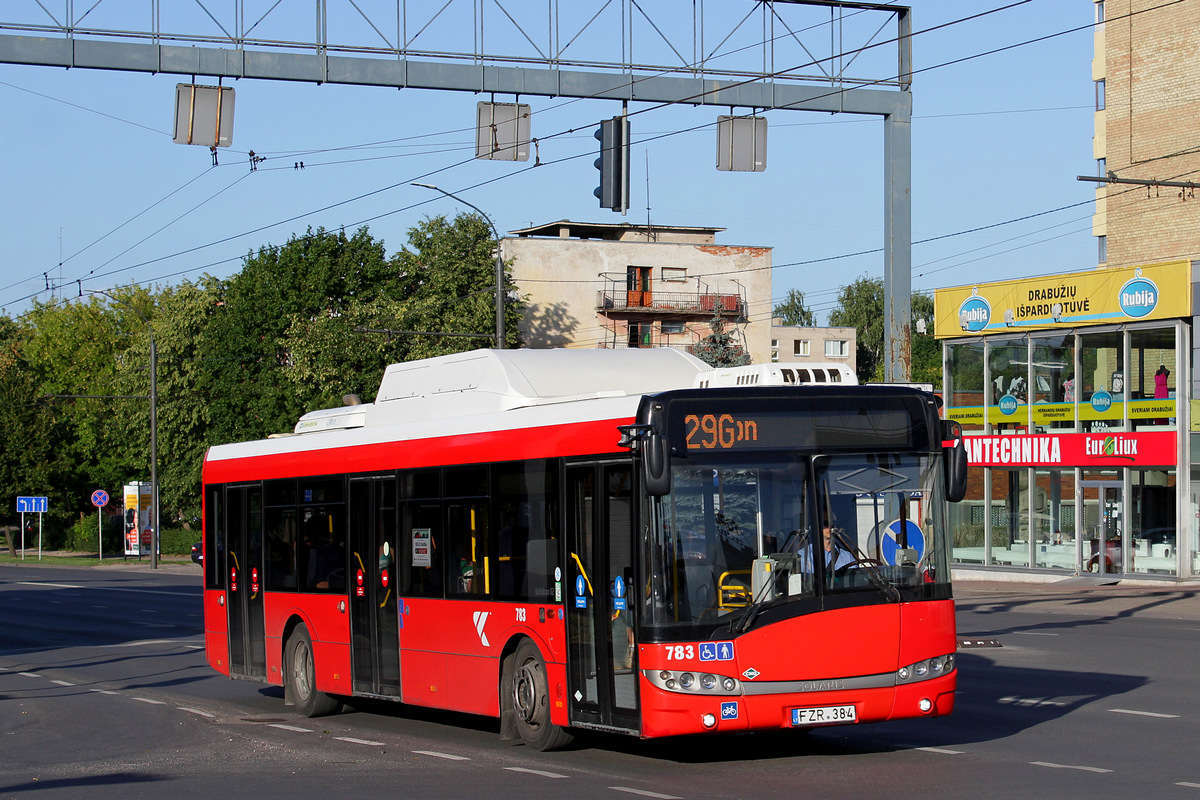 Kaunas, Solaris Urbino III 12 CNG nr. 783