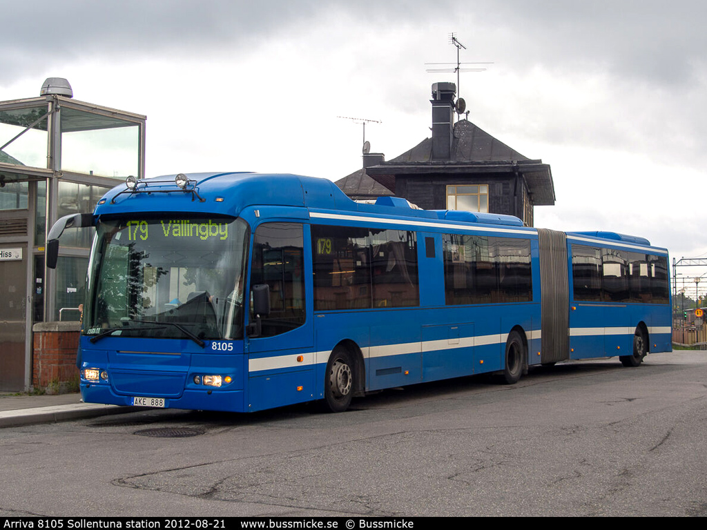 Стокгольм, Volvo 8500LEA № 8105
