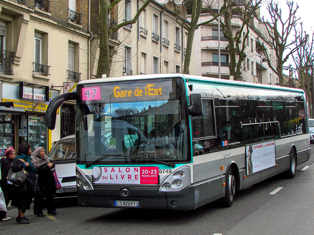 Paris, Irisbus Citelis 12M # 8749