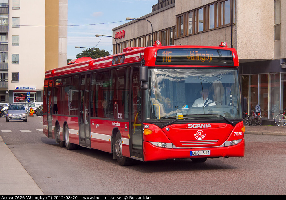 Стокгольм, Scania OmniLink CK280UB 6x2*4LB № 7626