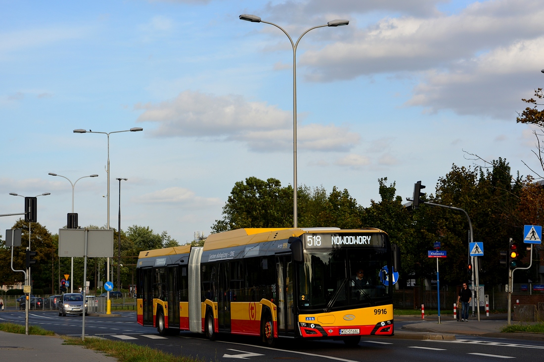 Варшава, Solaris Urbino IV 18 CNG № 9916
