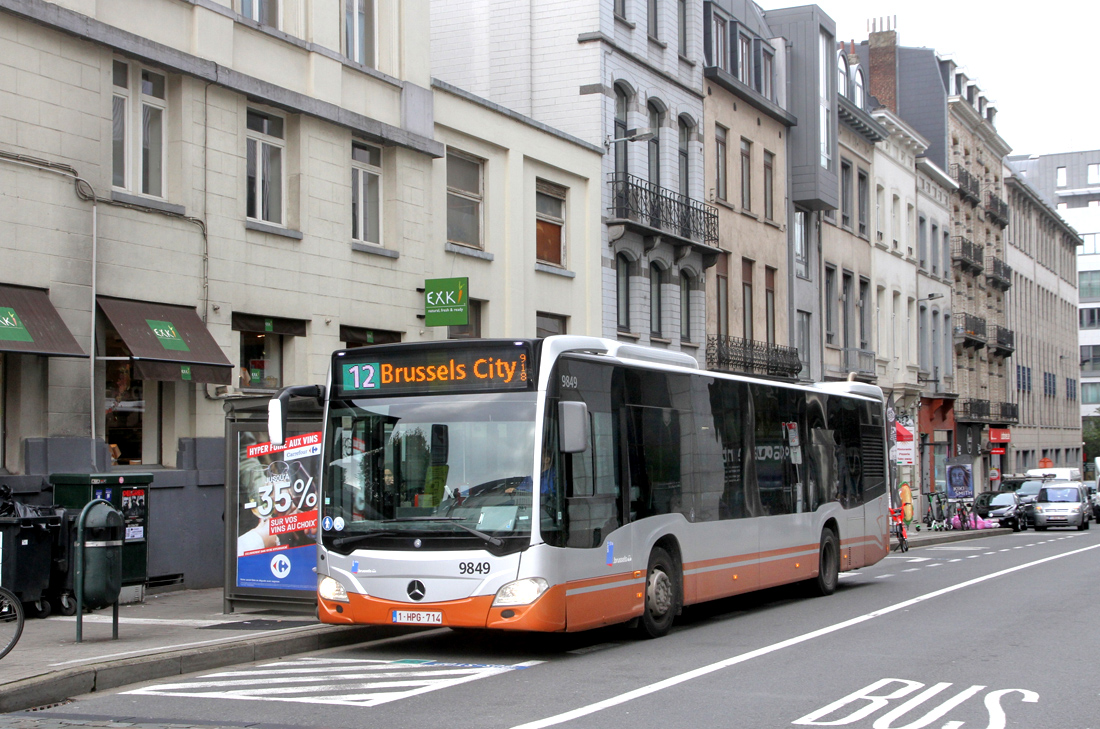 Brussels, Mercedes-Benz Citaro C2 # 9849