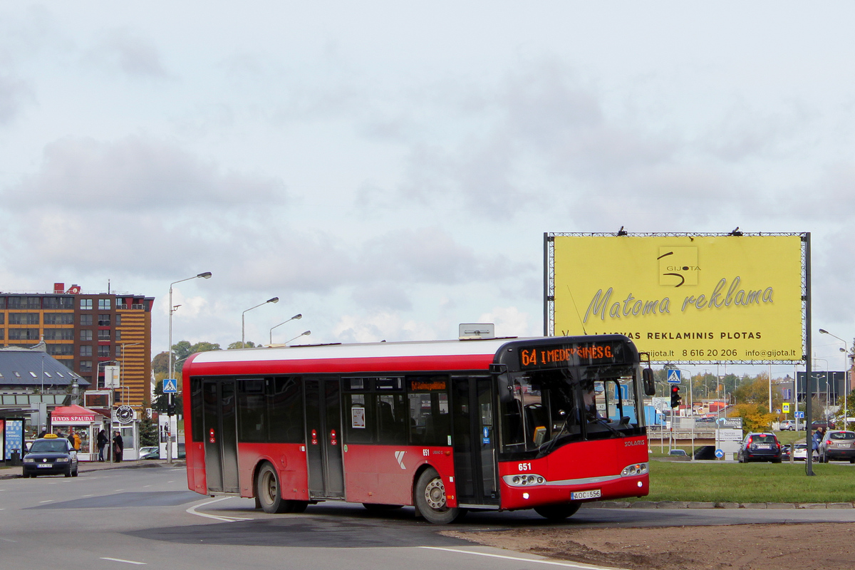 Kaunas, Solaris Urbino II 12 # 651