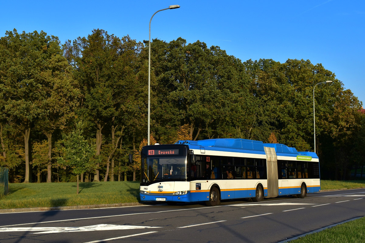 Ostrava, Solaris Urbino III 18 CNG № 7852