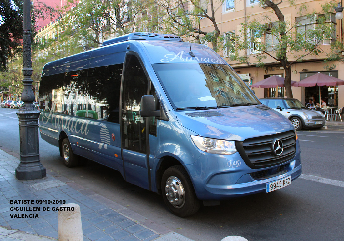 Valencia, Cento Bus (Mercedes-Benz Sprinter) č. 145